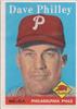 1958 Topps Dave Philley on Sportscollectors.Net