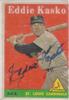 Eddie Kasko '58T Circa mid 2016 on Sportscollectors.Net