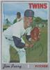 1970 Topps - Jim Perry #620 (Minnesota Twins) on Sportscollectors.Net
