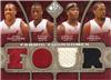 Wade/Haslem/O'Neal/Chalmers GU on Sportscollectors.Net