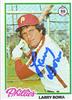 Larry Bowa on Sportscollectors.Net
