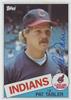 1985 Topps - Pat Tabler #158 (Cleveland Indians) on Sportscollectors.Net