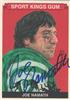 Joe Namath on Sportscollectors.Net