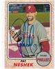 Pat Neshek 2017 Topps Heritage in blue sharpie on Sportscollectors.Net