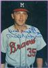 Phil Niekro auto'd Geo Brace photo on Sportscollectors.Net