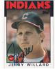 Jerry Willard 86 Topps in blue sharpie on Sportscollectors.Net