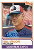 Bill Virdon 1983 Topps in blue sharpie on Sportscollectors.Net