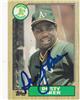 Dusty Baker 1987 Topps in blue sharpie on Sportscollectors.Net