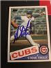 Steve Trout on Sportscollectors.Net