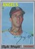 1970 Topps - Clyde Wright #543 (California Angels) on Sportscollectors.Net