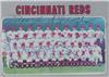 1970 Topps / Cincinnati Reds Team Card #544 - autographed by - George Scherger (b. 10 Nov 1920 - d. 13 Oct 2011 at age 90), Jim Stewart (b. 11 Jun 1939 - d. 24 Nov 2012 at age 73), Ty Cline, Alex Grammas and Hal McCrae on Sportscollectors.Net
