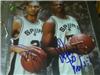 Tim Duncan David Robinson signed 8x10 on Sportscollectors.Net