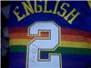 Alex English signed swingman throwback on Sportscollectors.Net