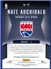 Nate Archibald - BACK - 2012-2013 Panini Innovation Fine Print Autographs on Sportscollectors.Net