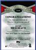 Devin Mesoraco - BACK - 2012 Topps Tier One Elevated Ink - EI-DM - #'d 250/250 on Sportscollectors.Net