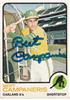 Bert Campaneris 73 Topps in blue sharpie on Sportscollectors.Net