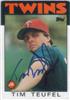 Tim Teufel '86T on Sportscollectors.Net
