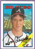 Tom Glavine auto'd 1988 Topps RC on Sportscollectors.Net