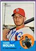 Yadier Molina auto'd 2012 Topps Heritage on Sportscollectors.Net