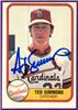 Ted Simmons auto'd 1981 Topps on Sportscollectors.Net