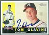 HOF Tom Glavine 2009 #70 on Sportscollectors.Net