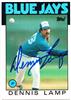 Dennis Lamp 1986 Topps in blue sharpie on Sportscollectors.Net
