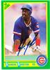 Shawon Dunston 1990 Score in blue sharpie on Sportscollectors.Net