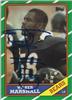 1986 Topps Wilbur Marshall on Sportscollectors.Net