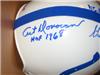 Art Donovan autographed (HOF 1968 inscription) Baltimore Colts mini helmet on Sportscollectors.Net