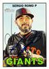 Sergio Romo 2016 Topps Heritage in blue sharpie on Sportscollectors.Net