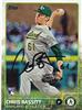 Chris Bassitt 2015 Topps in black sharpie on Sportscollectors.Net