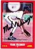 Mark Wasinger 1988 Score in black sharpie on Sportscollectors.Net