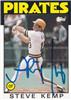 Steve Kemp '86 Topps in blue sharpie on Sportscollectors.Net