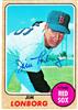 Jim Lonborg '68 Topps in blue sharpie on Sportscollectors.Net