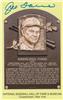 Joe Torre HOF Plaque on Sportscollectors.Net
