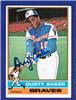Dusty Baker - 1976 Topps - Atlanta Braves on Sportscollectors.Net