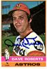 1976 Topps Dave Roberts auto on Sportscollectors.Net