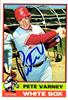1976 Topps Pete Varney auto on Sportscollectors.Net