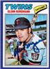 Glenn Borgmann - 1977 Topps - Minnesota Twins on Sportscollectors.Net