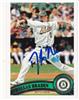 Dallas Braden 2011 Topps in blue sharpie on Sportscollectors.Net
