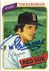 Tom Burgmeier 1980 Topps on Sportscollectors.Net