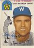 1954 Topps Tom Wright (2) on Sportscollectors.Net