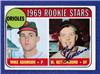 Merv Rettenmund - 1969 Topps Rookie Stars - Baltimore Orioles on Sportscollectors.Net