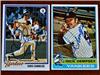 Chris Chambliss 1978 Rick Dempsey 1976 on Sportscollectors.Net