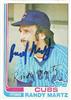 Randy Martz 1982 Topps on Sportscollectors.Net