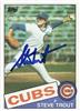 Steve Trout 1985 Topps on Sportscollectors.Net