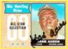 Hank Aaron auto'd 1968 Topps #370 on Sportscollectors.Net