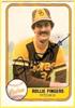 Rollie Fingers auto'd 1981 Fleer #485 on Sportscollectors.Net