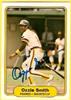 Ozzie Smith auto'd 1982 Fleer #582 on Sportscollectors.Net