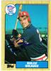 Billy Beane 1987 Topps in blue sharpie on Sportscollectors.Net